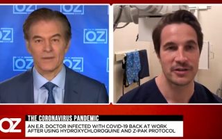 An E.R. Doctor Infected With Covid-19 Back At Work After Using Hydroxychloroquine and Z-Pak Protocol